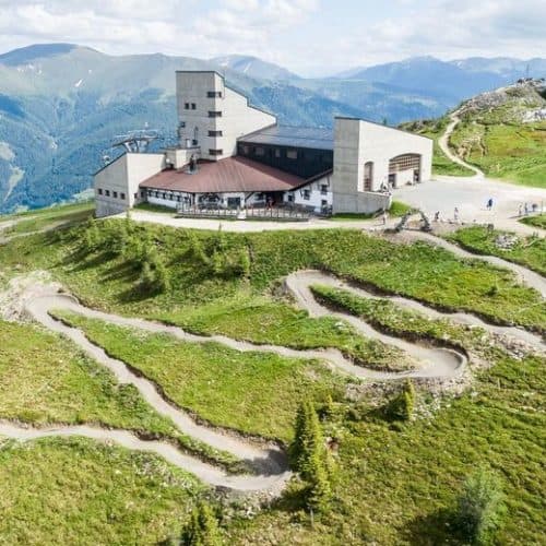 Flow Trail Bad Kleinkirchheim bei Bergstation Kaiserburg in Kärnten - Aktivitäten für Mountainbiker in Österreich