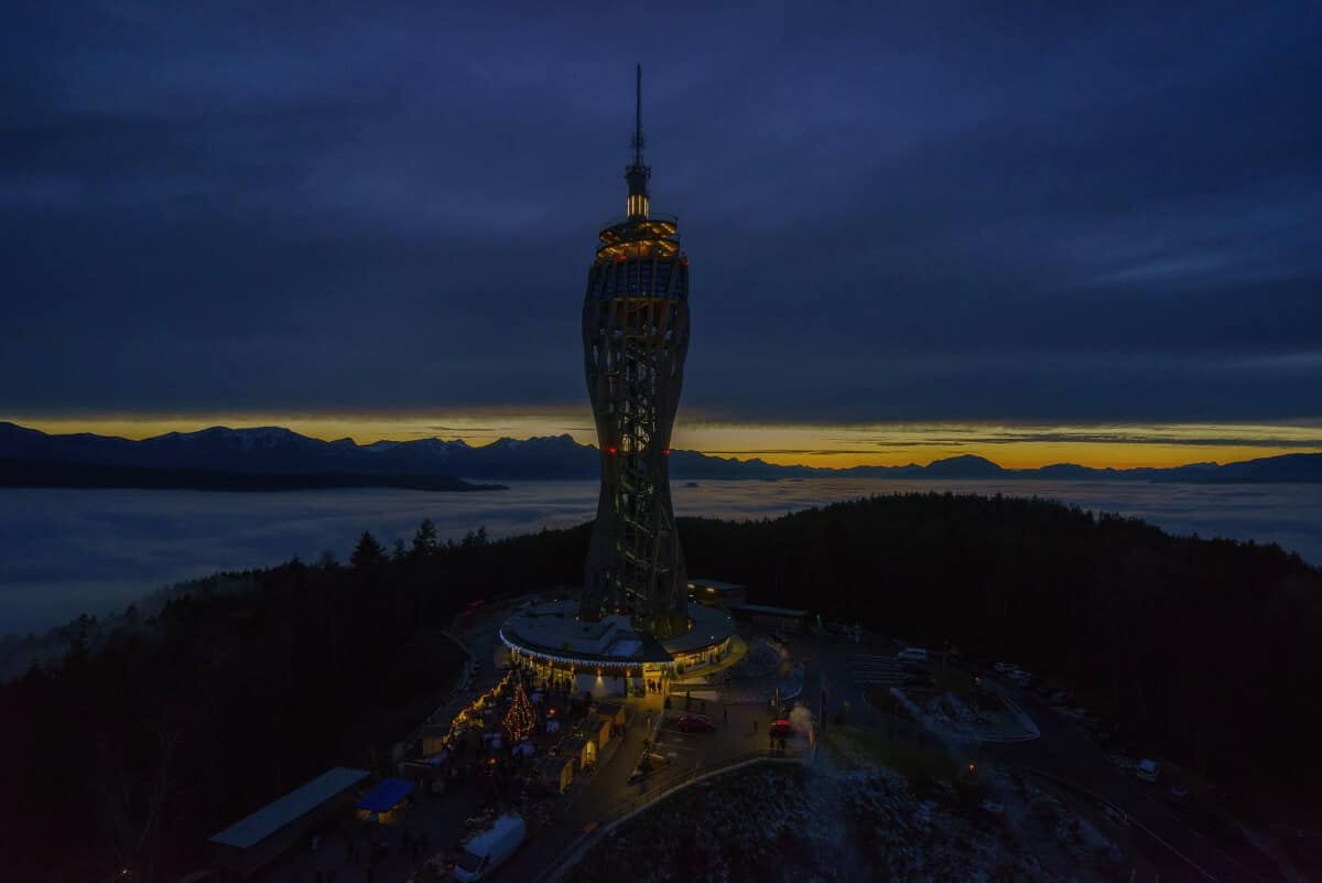 Weihnachtsmarkt am Pyramidenkogel in Kärnten