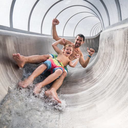 Rutsche in der Therme St. Kathrein in Bad Kleinkirchheim - Urlaubsregion in Österreich