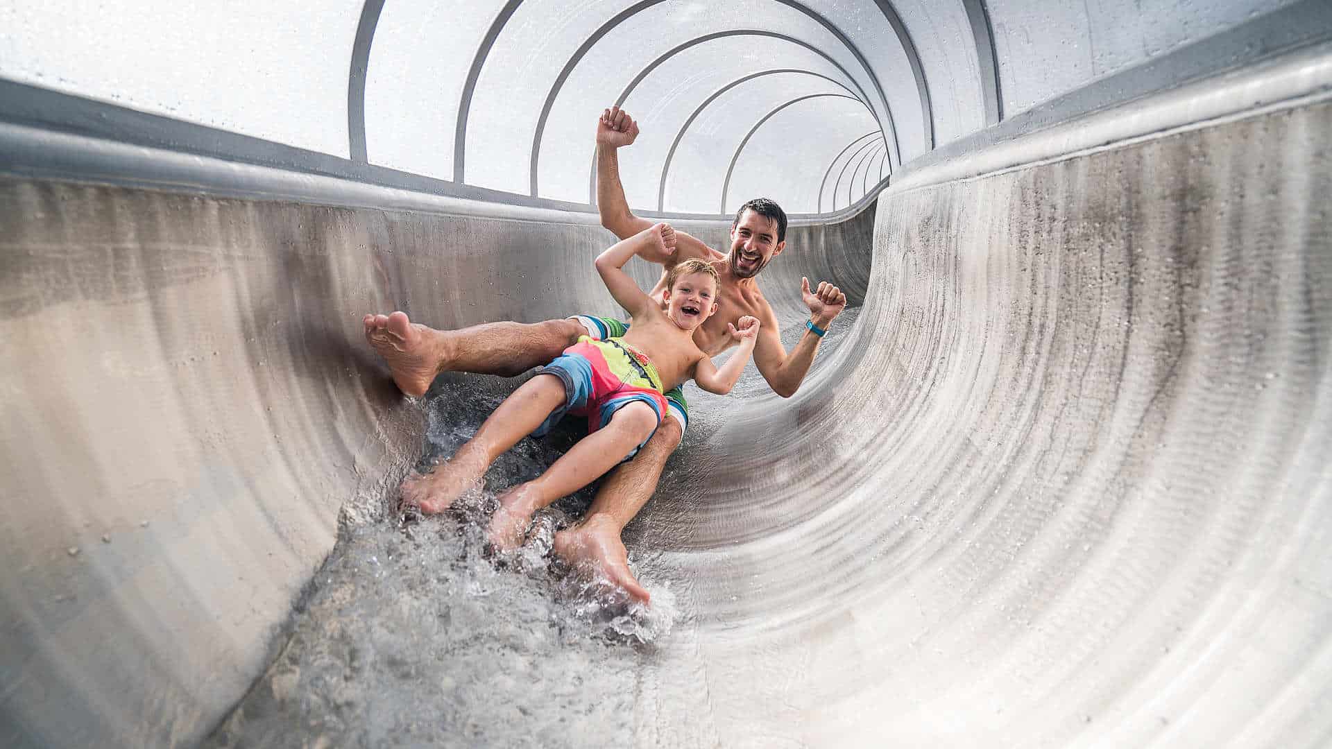 Rutsche in der Therme St. Kathrein in Bad Kleinkirchheim - Urlaubsregion in Österreich