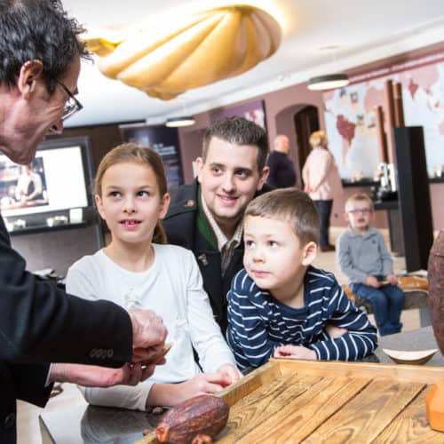 Winterausflug Schokoladenmanufaktur Craigher in Kärnten mit Familie und Kindern