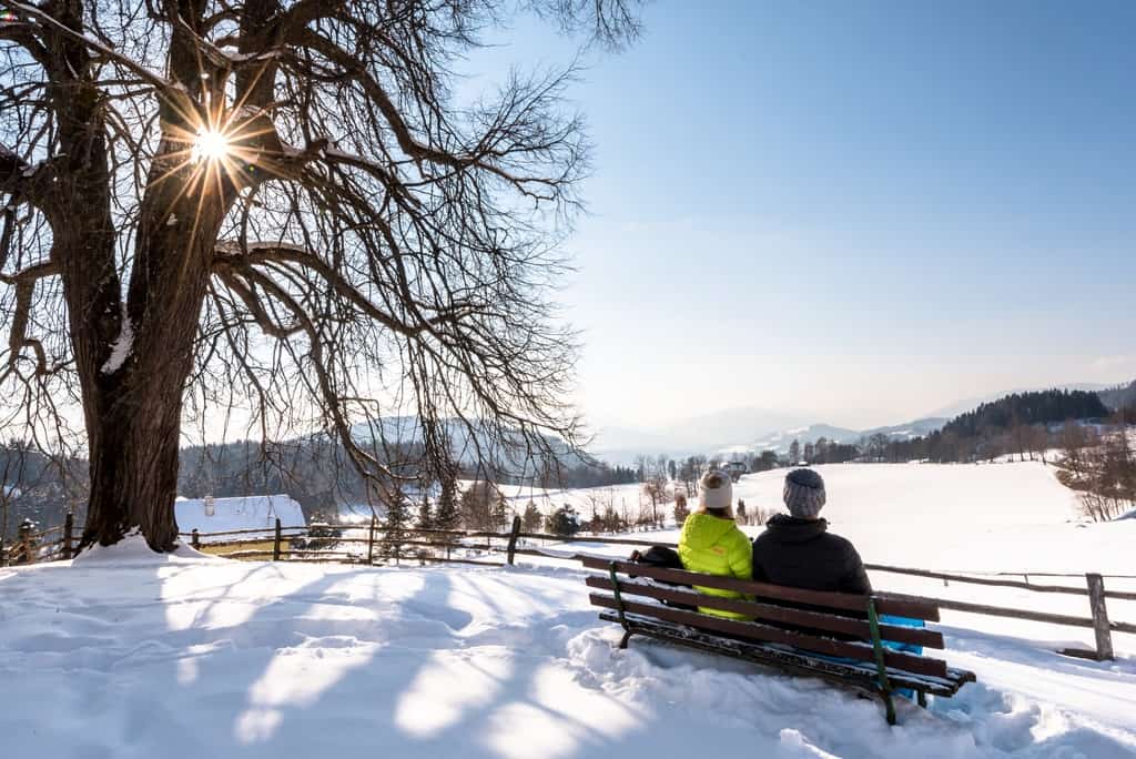 Winterwanderung in Kärnten bei Österreich-Urlaub