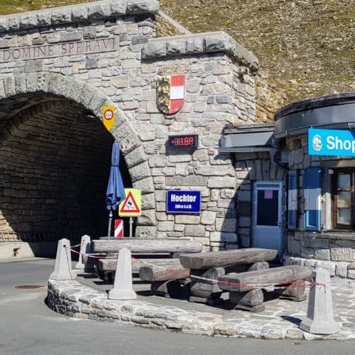 Hochtor Passhöhe Großglockner Hochalpenstraße - Grenze zwischen Kärnten & Salzburg