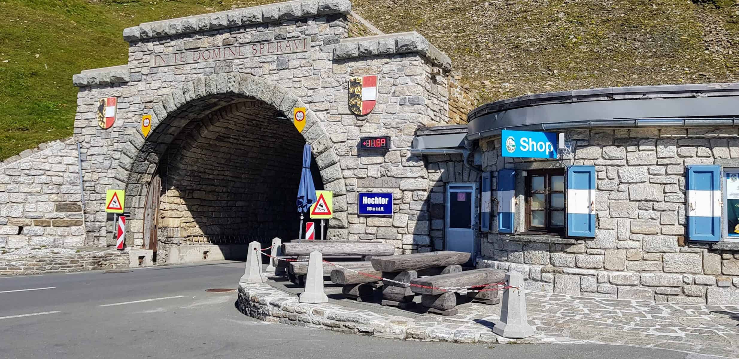 Hochtor Passhöhe Großglockner Hochalpenstraße - Grenze zwischen Kärnten & Salzburg