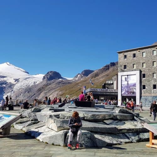 Besucherzentrum Großglockner Hochalpenstraße auf Kaiser Franz Josefs Höhe in Kärnten