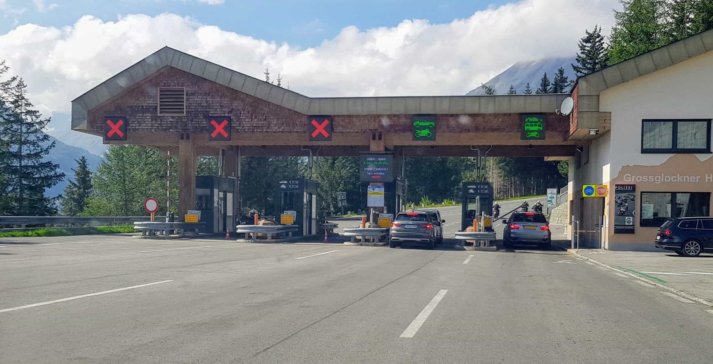 Kassenstelle Großglockner Hochalpenstraße in Kärnten in Heiligenblut am Großglockner