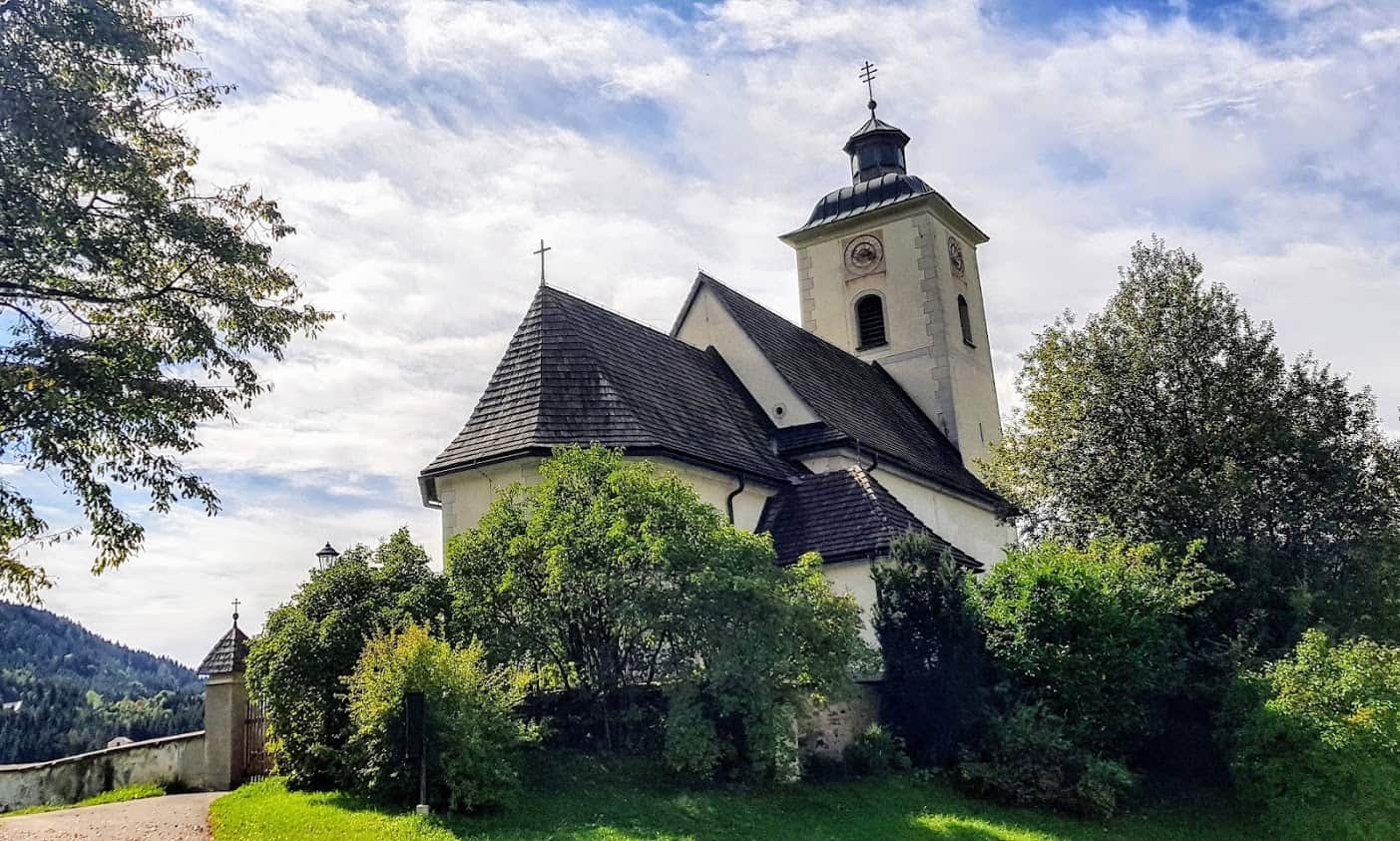 Kirche in Arriach - Wandern & Ausflugsziel in Kärnten Nähe Villach
