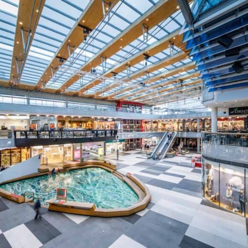 Shopping & Ausflugsziel in Villach - ATRIO Einkaufszentrum in Kärnten, Österreich