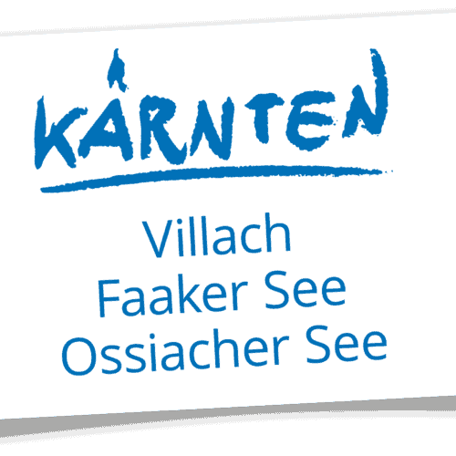 Sehenswürdigkeiten und Ausflugsziele in der Urlaubsregion Villach - Logo