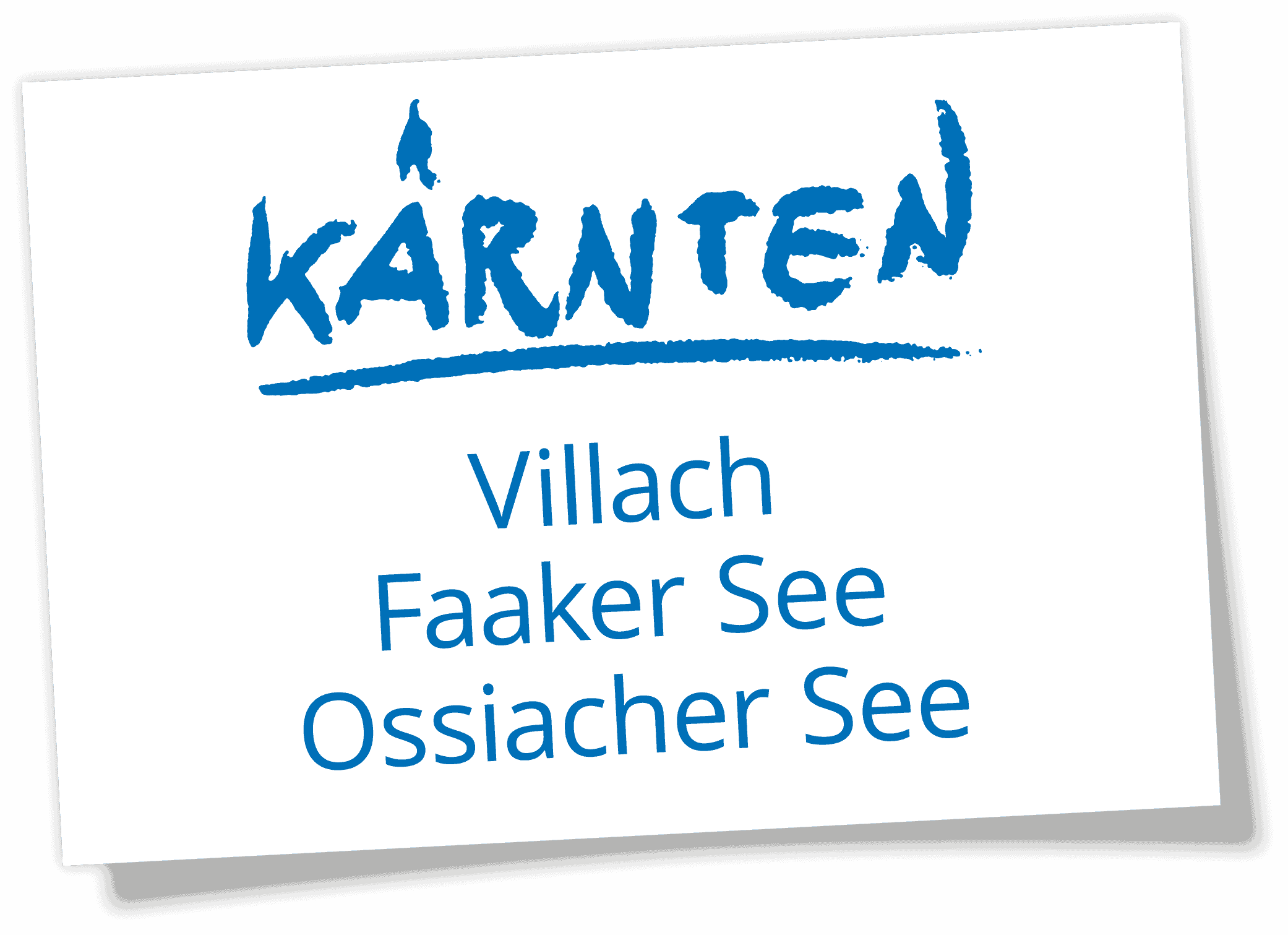 Sehenswürdigkeiten und Ausflugsziele in der Urlaubsregion Villach - Logo