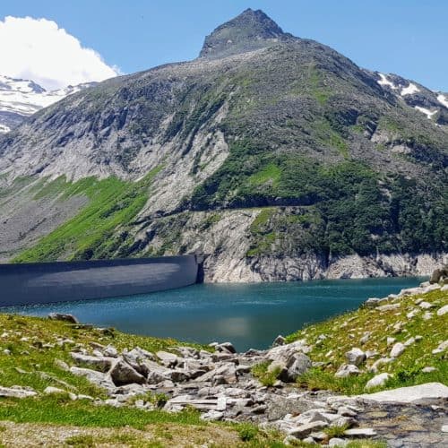 Kölnbreinsperre und Kölnbrein Speichersee - Malta Hochalmstraße, Sehenswürdigkeit in Kärnten