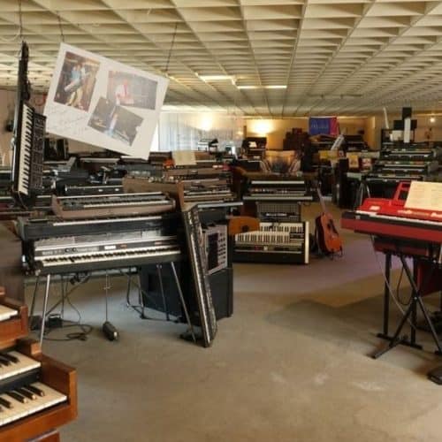 Keyboards im Eboardmuseum Klagenfurt - geöffnet in Kärnten