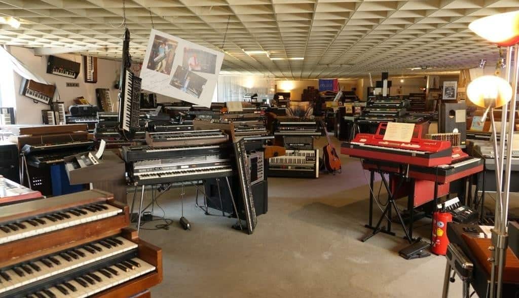 Keyboards im Eboardmuseum Klagenfurt - geöffnet in Kärnten
