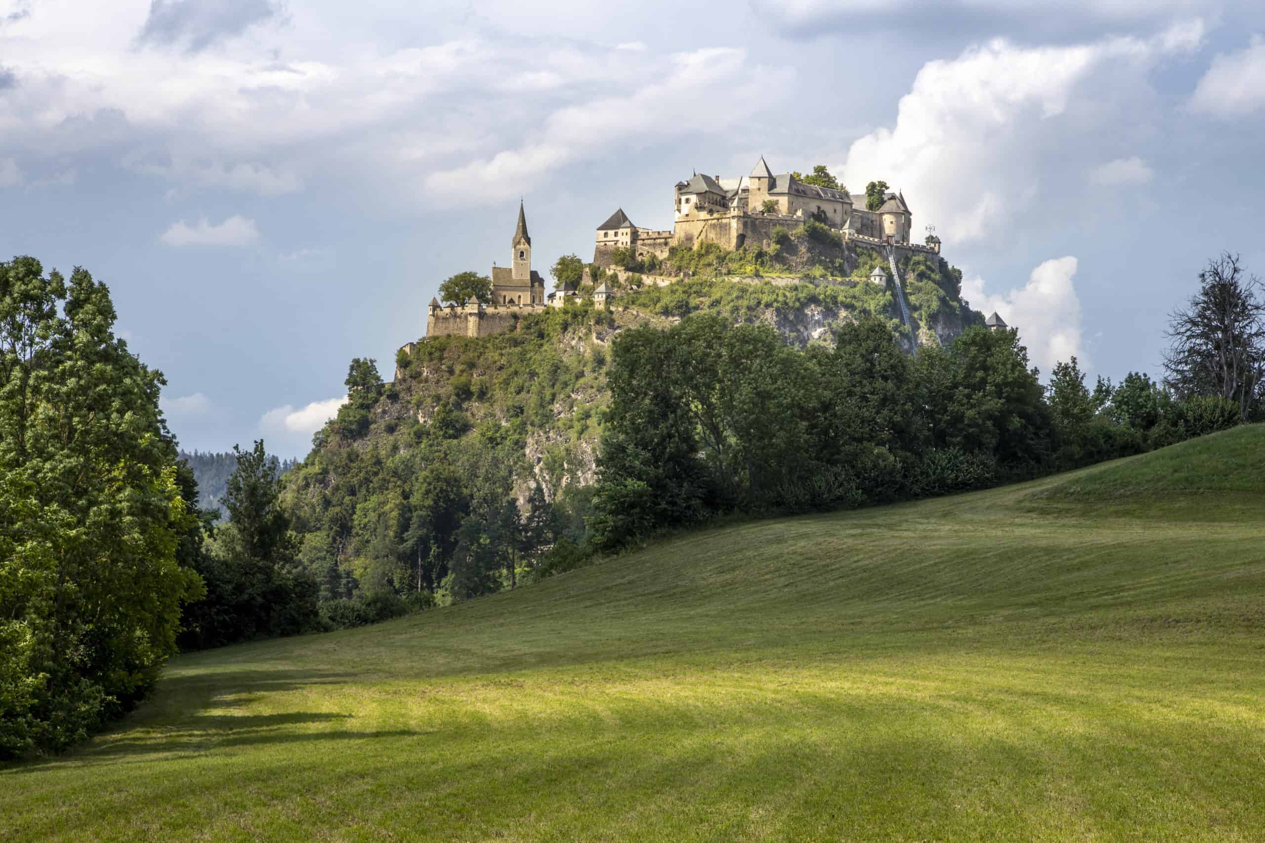 Burg Hochosterwitz in der Region Mittelkärnten Nähe Klagenfurt