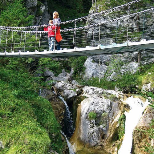 Tscheppaschlucht in Kärnten - Ausflugsziel in der Carnica Region Rosental