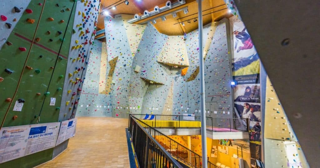 Regenwetter Indoor Kletterhalle Mühldorf Kärnten