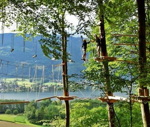 Kletterwald Ossiacher See in Ossiach - Ausflugsziel in Kärnten