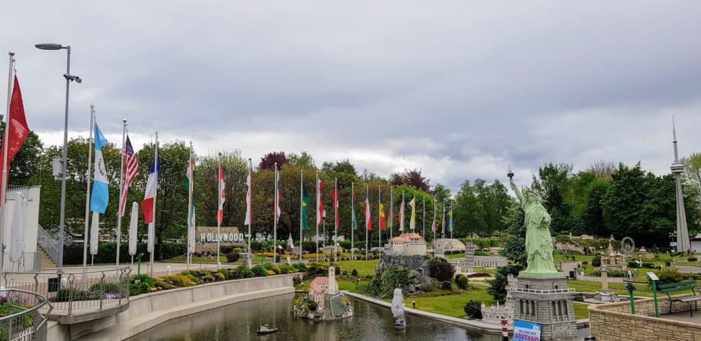 Minimundus in Klagenfurt bei Schlechtwetter