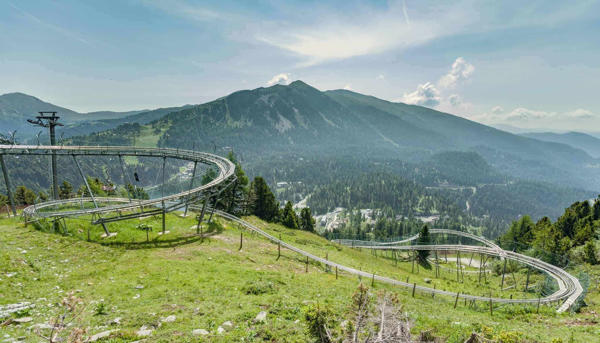 Rodelbahn Nocky Flitzer Turracher Höhe in Kärnten & Steiermark