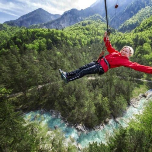 Waldseilpark Tscheppaschlucht - Familienausflugsziel in der Region Rosental Nähe Wörthersee in Kärnten