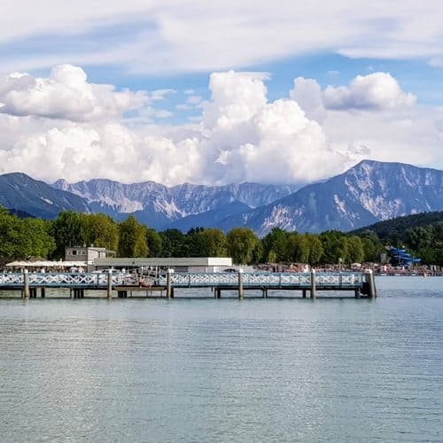 Wörthersee Ostbucht in Klagenfurt - Ausflugstipp in Kärnten