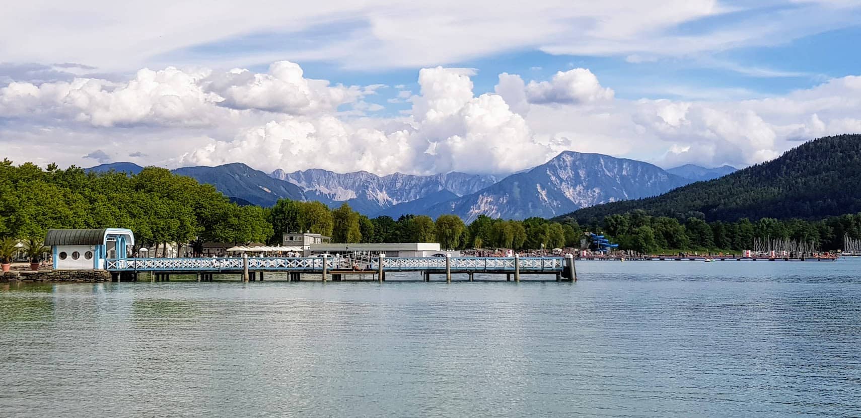 Wörthersee Ostbucht in Klagenfurt - Ausflugstipp in Kärnten