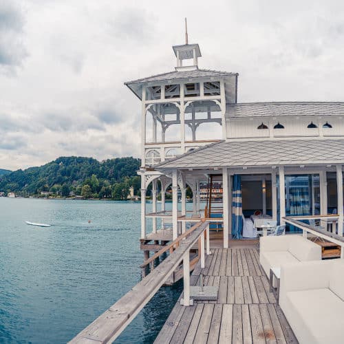 Entspannung am Wörthersee im Werzers Badehaus direkt am See