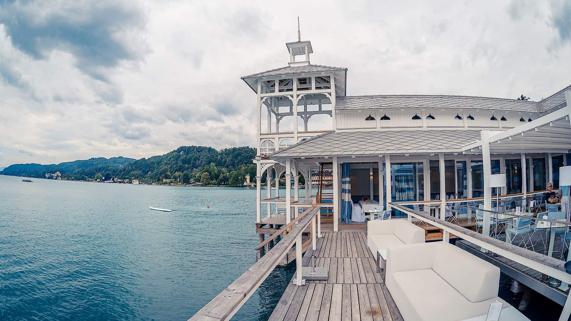 Entspannung am Wörthersee im Werzers Badehaus direkt am See