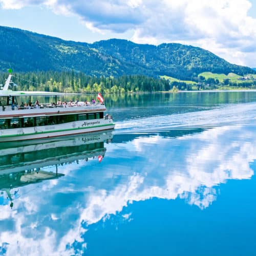 Weissensee Schifffahrt in Kärnten