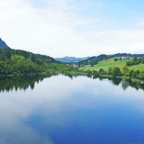 Rauschelesee in der Nähe vom Wörthersee in Kärnten - Badesee und Geheimtipp in Österreich