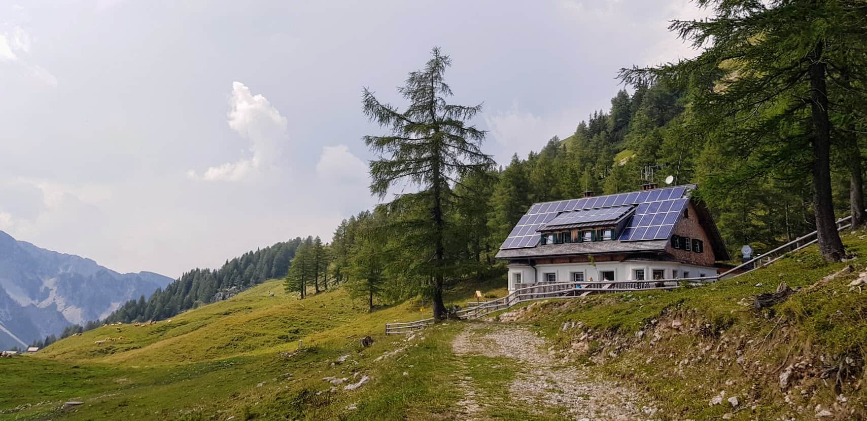 Klagenfurter Hütte im Bärental, Karawankenregion Rosental in Kärnten, Österreich