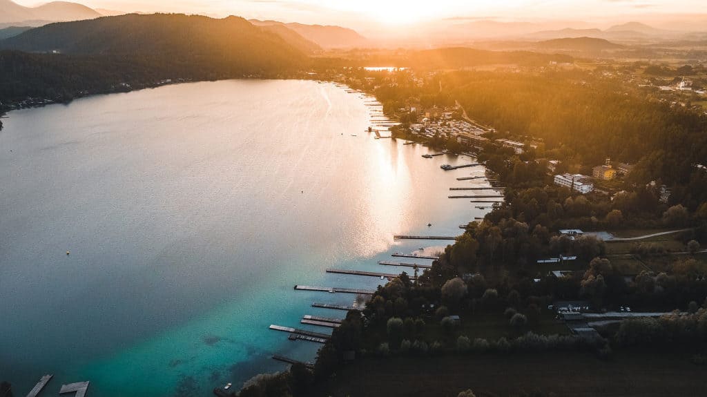 Klopeiner See in Kärnten - Badesee in Österreich