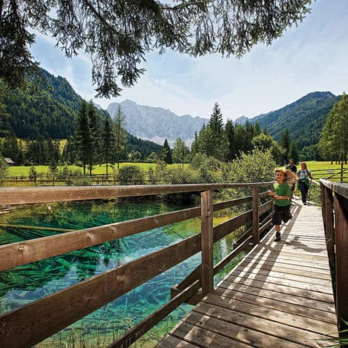 Meerauge - Ausflugsziel und Wandern Carnica Region Rosental in Kärnten