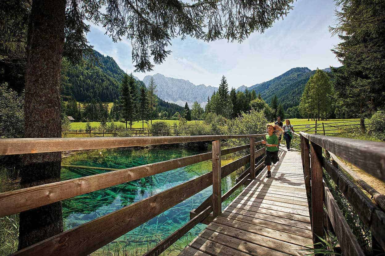 Meerauge - Ausflugsziel und Wandern Carnica Region Rosental in Kärnten