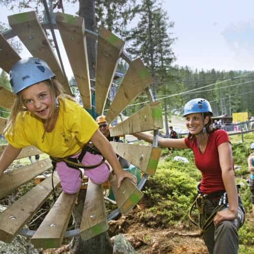 Outdoorpark Nassfeld in Kärnten - Sehenswürdigkeit für Familien in Österreich