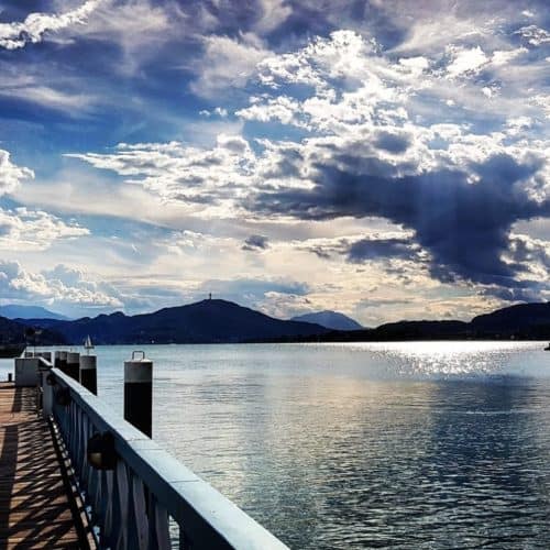 Wörthersee Schifffahrt Anlegestelle Ostbucht Klagenfurt in Kärnten