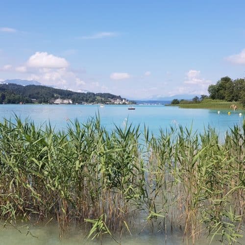 Ausflugstipp Pörtschach am Wörthersee im Sommer - Landspitz