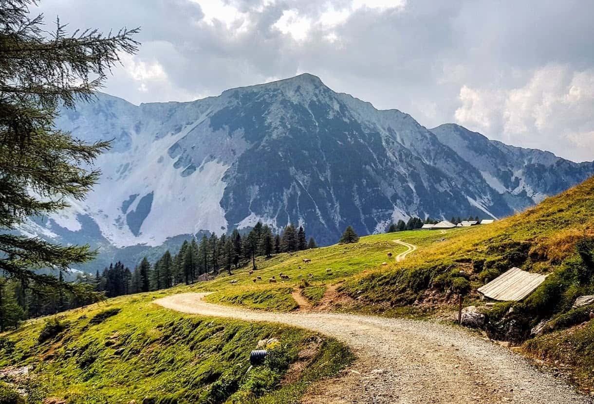 Wanderung zur Klagenfurter Hütte in den Kärntner Karawanken - Ausflugsziel im Rosental