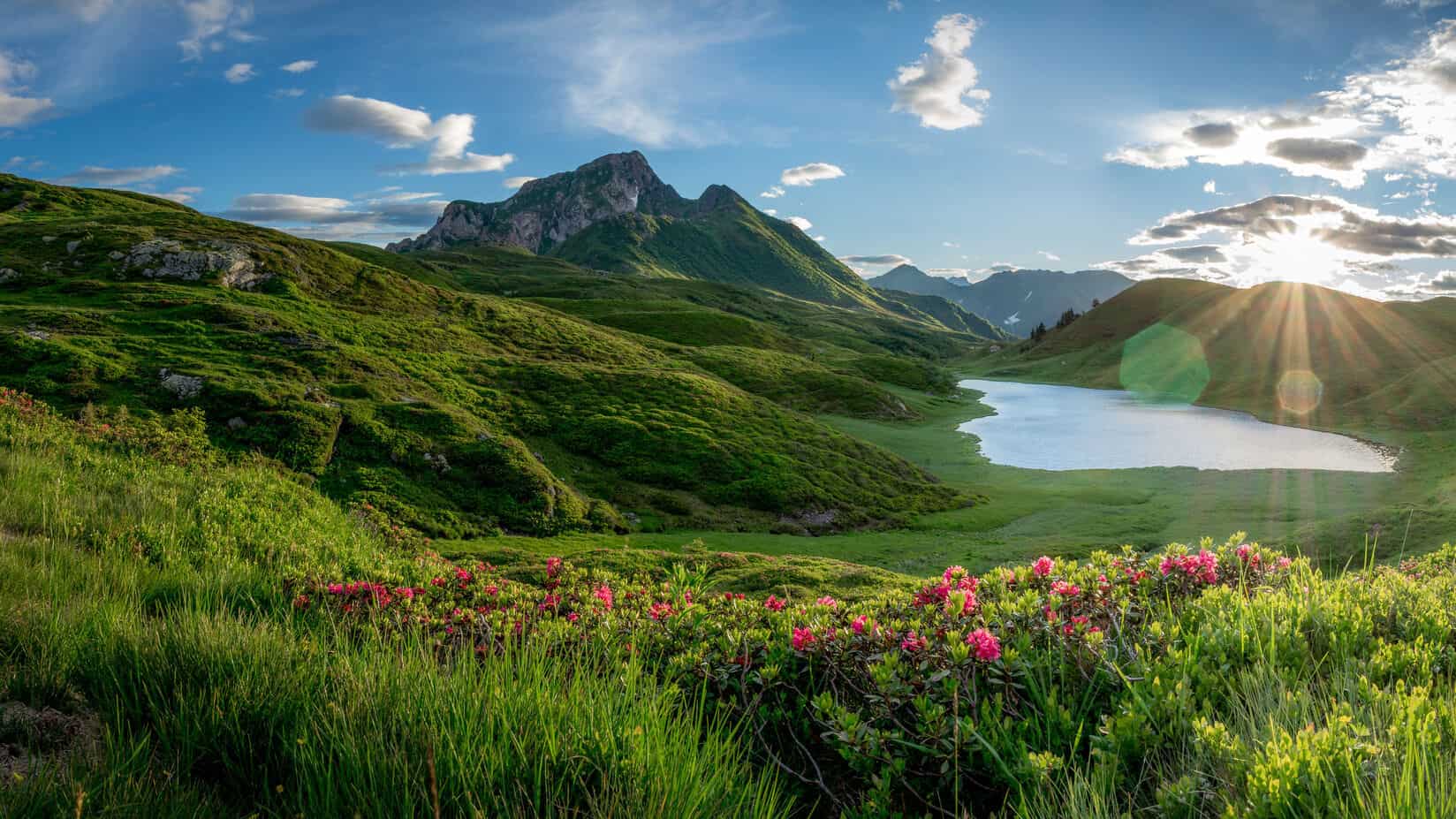 Zollnersee im Lesachtal in Österreich - Kärnten