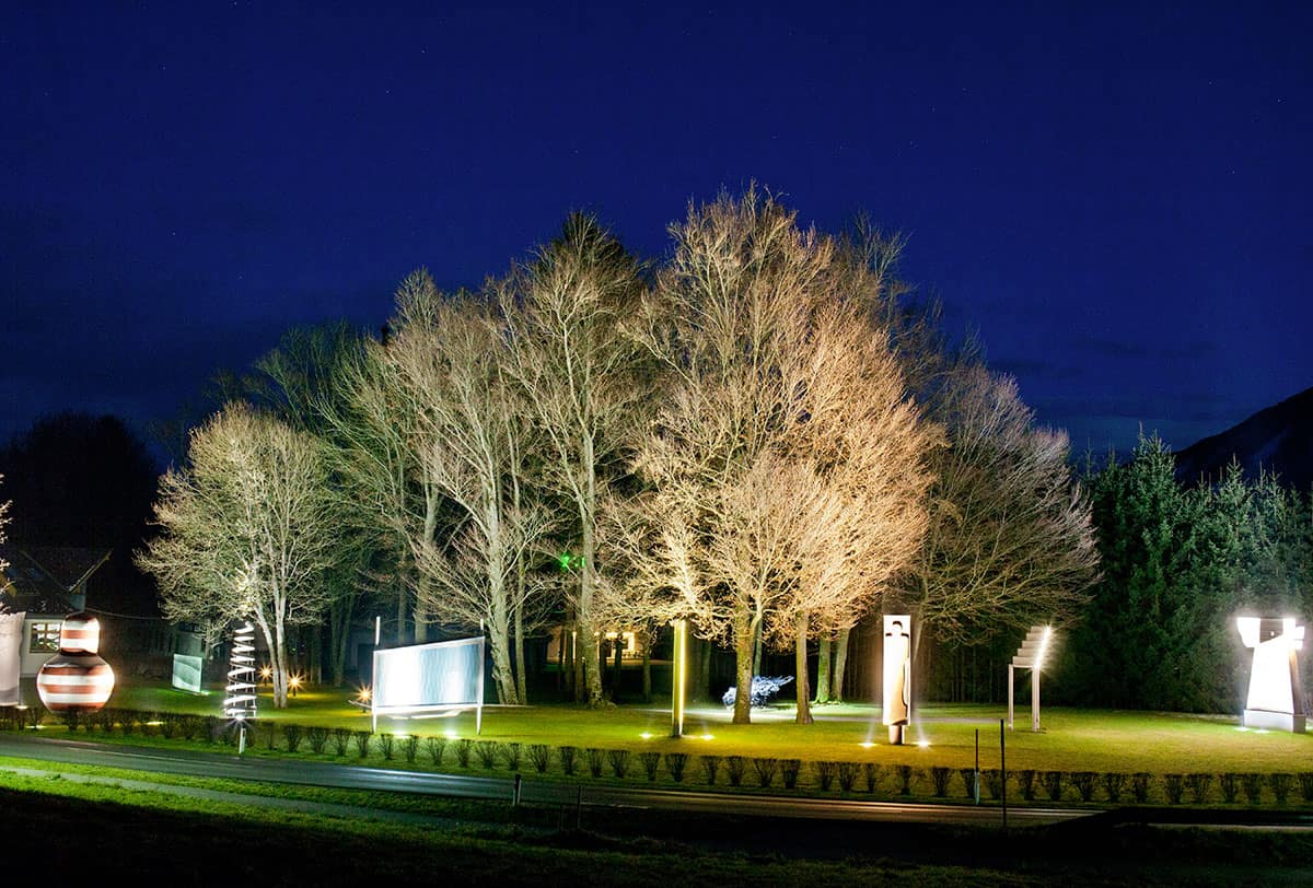 Ausflug in den Skulpturenpark Holzbau Gasser in der Carnica Region Rosental