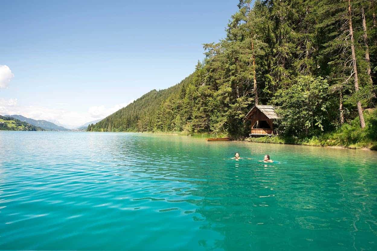 Weissensee in Kärnten - Badesee in Österreich