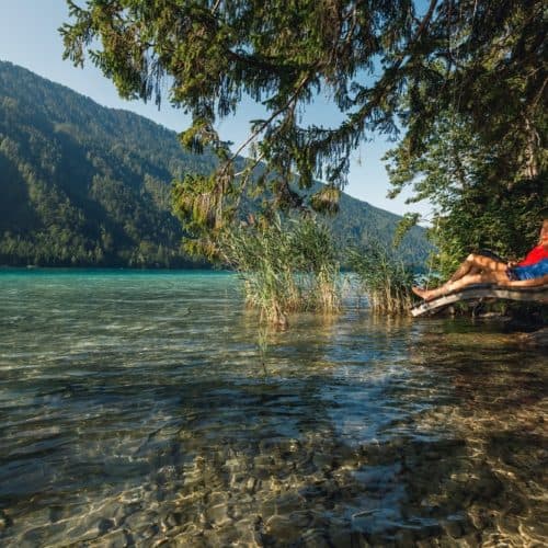 Weissensee in Kärnten - Urlaub am See