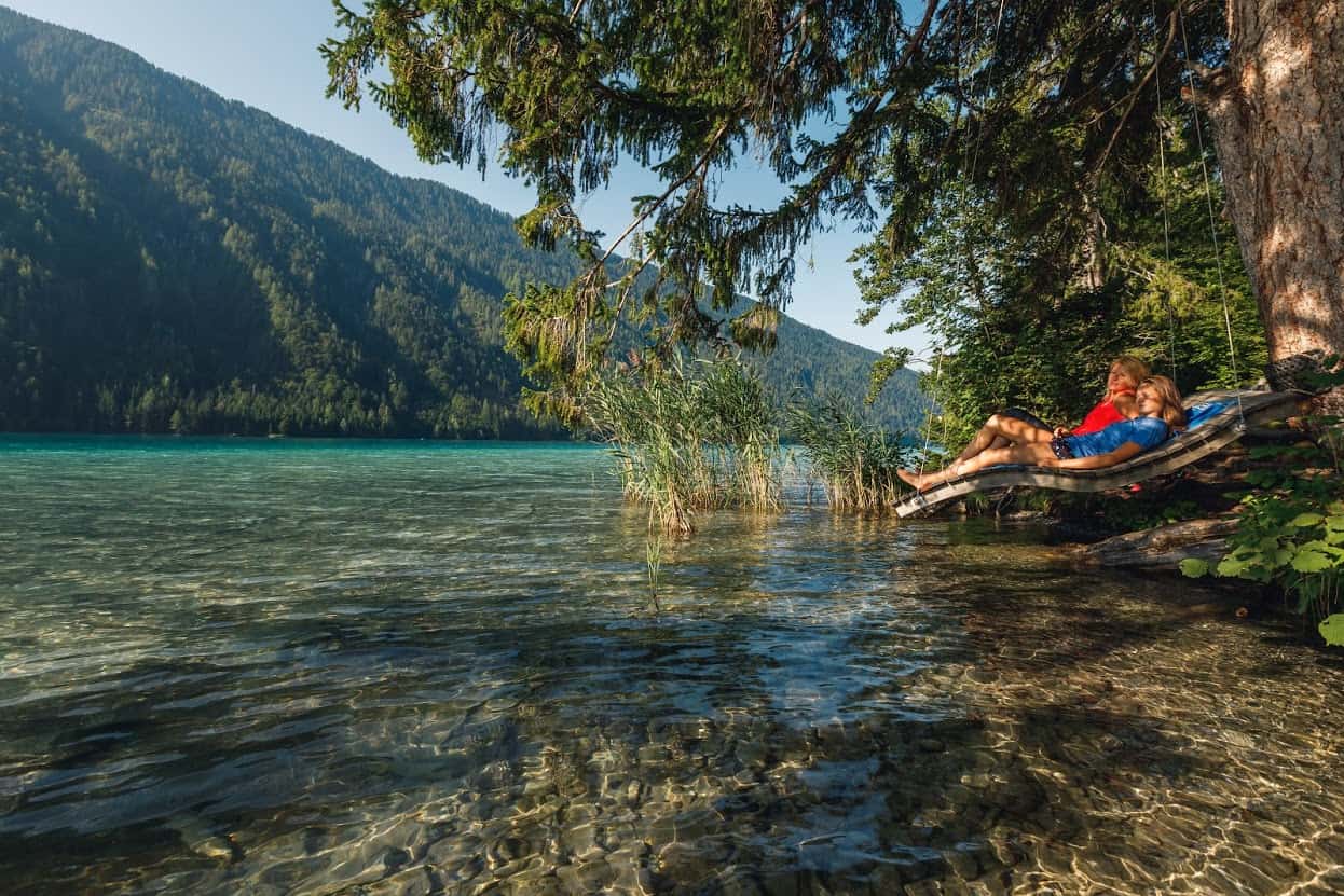 Weissensee in Kärnten - Urlaub am See