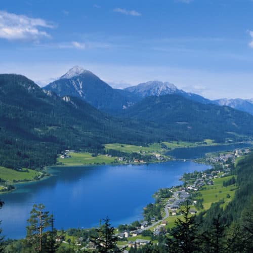 Weissensee in Österreich - Badesee in Kärnten