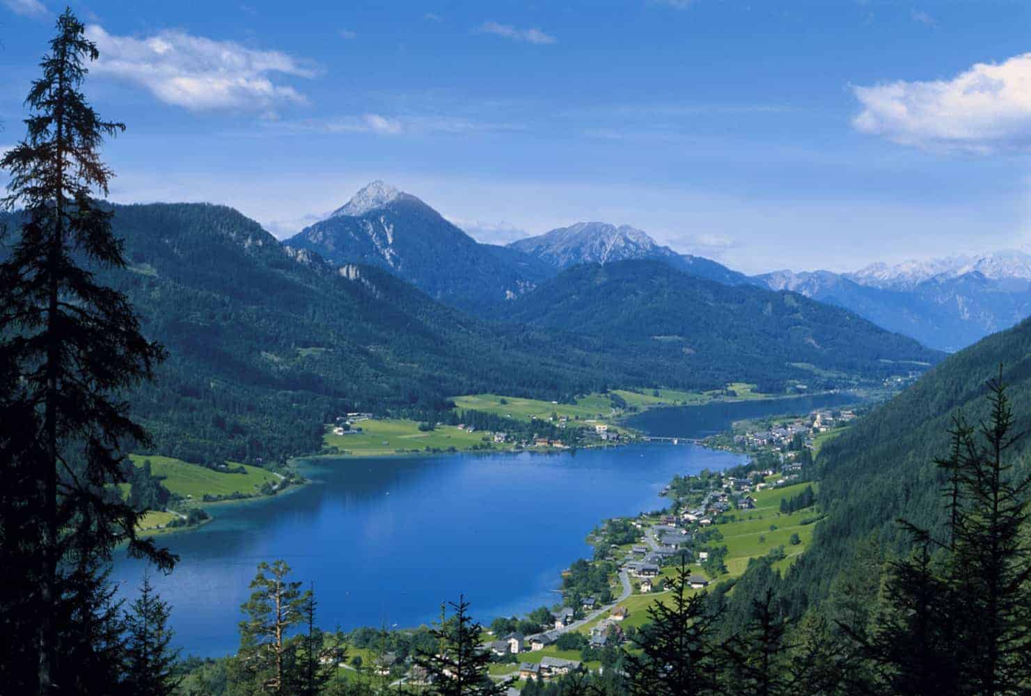 Weissensee in Österreich - Badesee in Kärnten