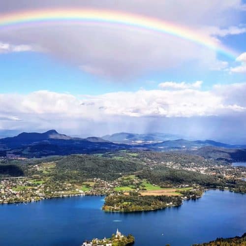 Wörthersee Regenbogen