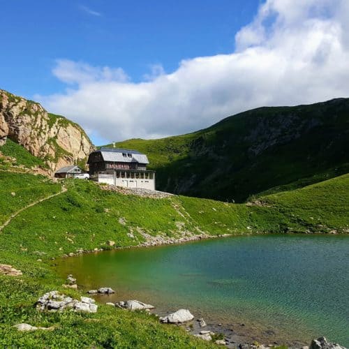 Lesachtal Wolayersee und Wolayserseehütte - beliebtes Wandergebiet in Kärnten