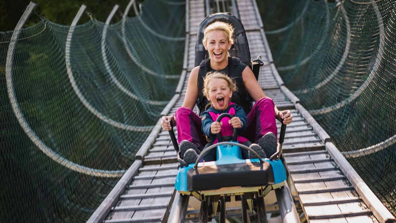 Ausflugsziele in Kärnten für Kinder & Familien - Action am Nocky Flitzer