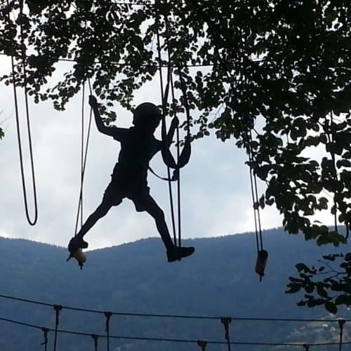 Kletterwald am Ossiacher See für Familienausflug Nähe Villach in Kärnten