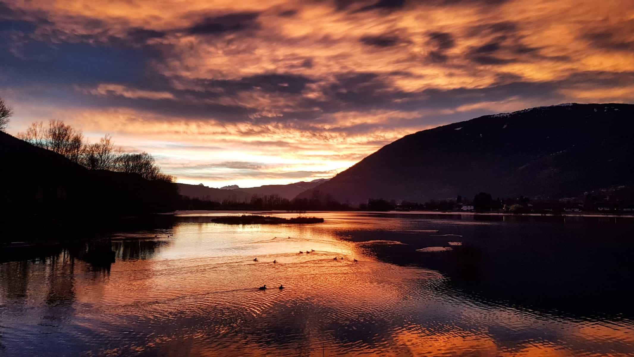 Rund um den Ossiacher See in Kärnten